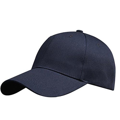 LvLoFit 100% Cotton Baseball Cap Solid Color 6 Panel Sports Cap Hats Size Adjustable Suit for Men And Women