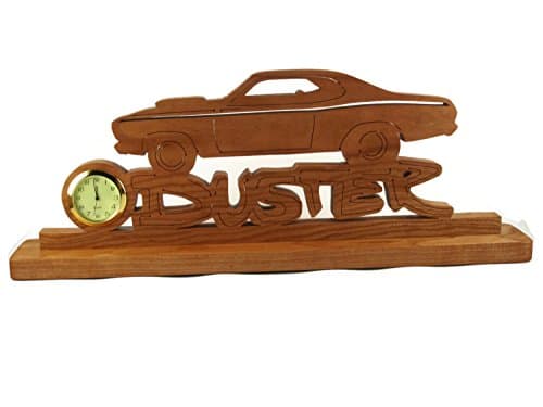 Duster Desk Or Shelf Clock Handmade From Cherry Wood