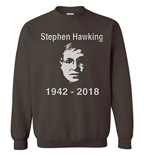 Stephen Hawking Rip Great Physicists Crewneck Sweatshirt