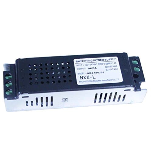 SingPad 24V 3A Dc Universal Regulated Switching Power Supply for Cctv, Radio, Computer Project,72W switching power supply adapter led strip light transformer
