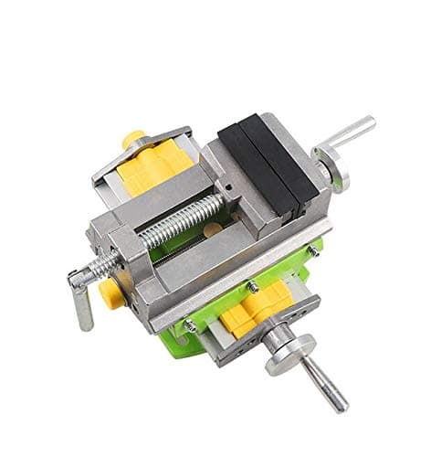 MEIGUONGJU Cross Slide vice Vise Compound Table Work Bench vice Aluminum Alloy Aluminum Alloy Body for milling Drilling