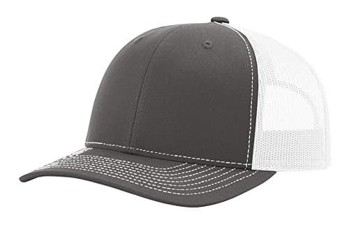 LogoUp Richardson 112 Trucker Snapback - Charcoal/White