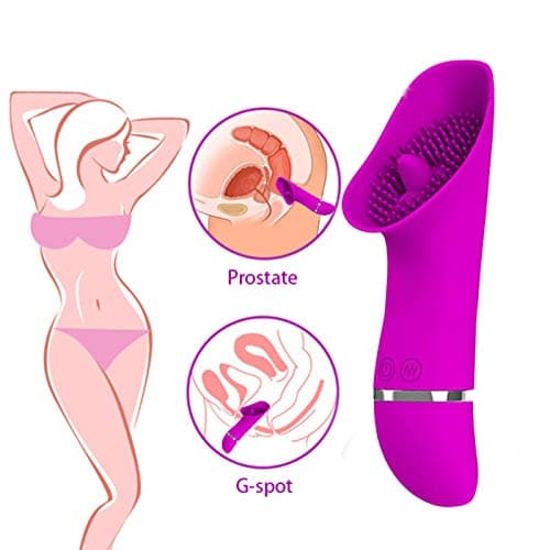 8.3 inch Wireless Remote Rechargeable Mini Finger M-assager with Strong Patterns Handsfree USB Waterproof M-assager Wand (U Shape)