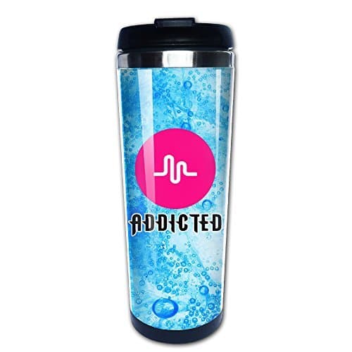 UE5TA Coffee Mug Musically Addicted Water Bottle
