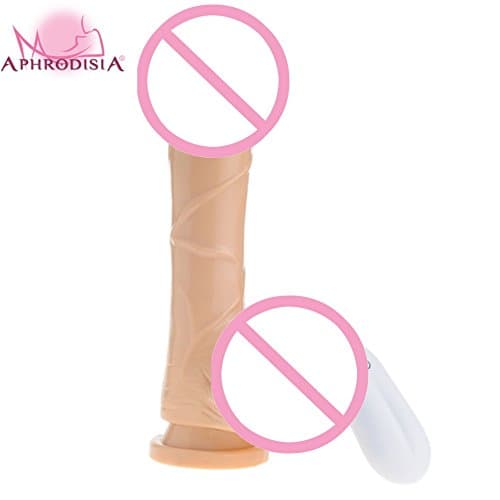 Ingdy(TM) 9.3 inch Vib-rat-ing Huge Dil-dos 10 speeds Vi-brat-ion Realistic Pen-is With veiny shaft and Suction Cup Adult S-e-x toys for Women