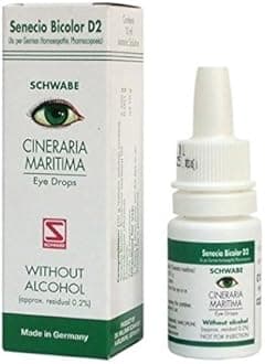 Cineraria Maritima Eye Drops Homoeopathic Medicine - 10ml