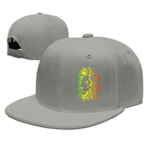 Kktio Rasta Lion Funny Baseball Caps Cool Snapbacks