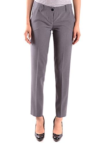 ARMANI JEANS Women's MCBI025150O Grey Polyester Pants