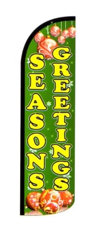 Seasons GREETINGS X-Large "WINDLESS" Flag