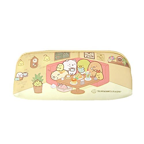 San-X Sumikko Gurashi Volume Pencil Case Multi-Purpose Pouch (Yellow)