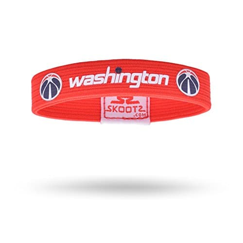 Officially Licensed NBA Wristbands (Small, Washington Wizards)