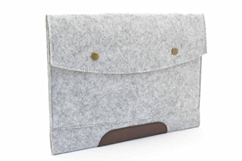 GAMIT Felt Protector Sleeve Case Cover Ultrabook Netbook Carrying Case (MacBook Pro 13” / Dell XPS 2-in-1 Touch Screen) (Light Gray)