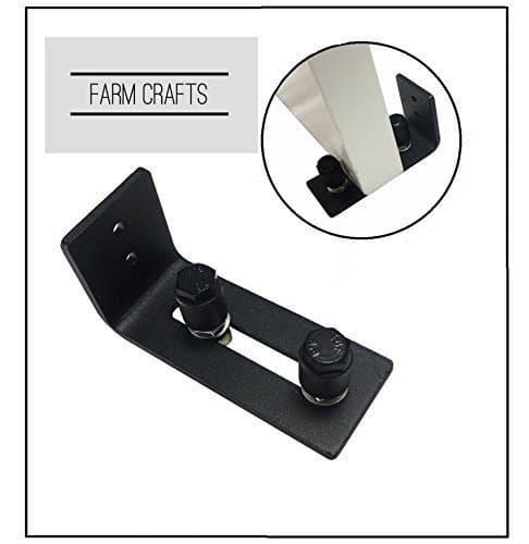 FarmCrafts Adjustable Wall Mount Floor Guide for Barn Doors
