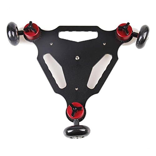 Single Night Photo Studio Accessories 3 wheel Desktop DSLR Camera Vedio Photograph Rail Track Slider Table Dolly
