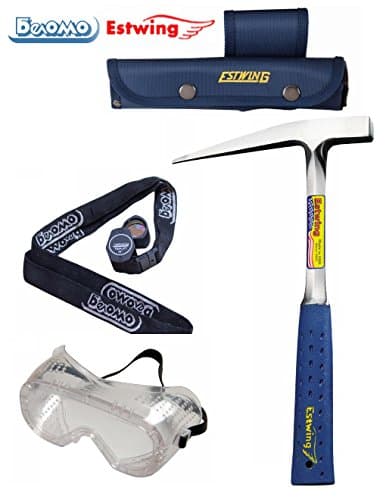 Geologist Field Tools / Rockhound Tool Kit Estwing BelOMO (13 oz Nylon Handle)