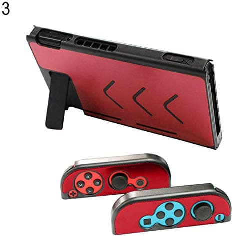 Slri Anti-scratch Dustproof Hard Protective Case Cover for Nintendo Switch NS Console - Red