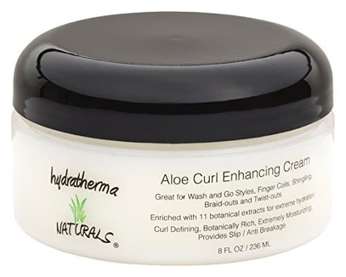 Aloe Curl Enhancing Twisting Cream - 8 FL Oz by Hydratherma Naturals