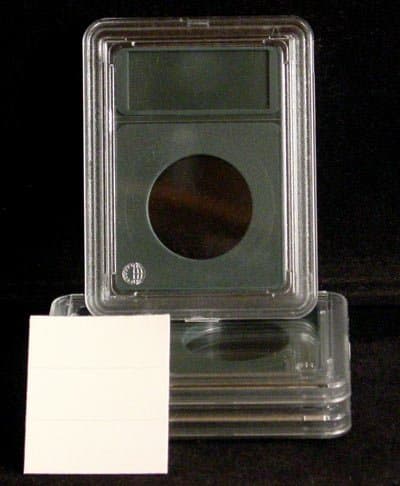 Slab Style 22mm Coin Holder 3 Pack