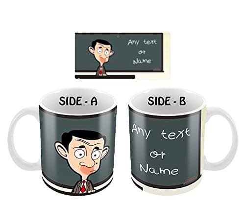 Personalised Mr Bean Themed customsed 11 oz Ceramic Mug for Anyone-Christmas Gift.