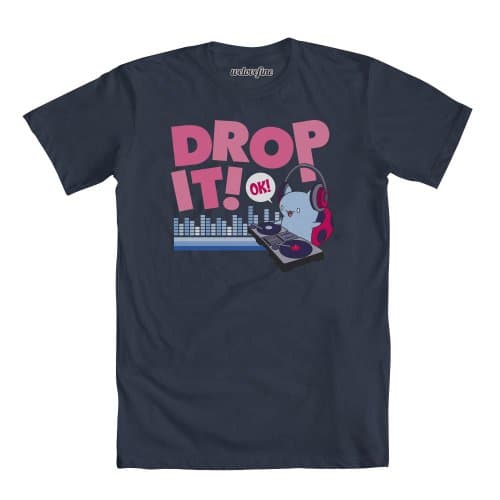 Bravest Warriors Catbug Drop It DJ Shirt (XX-Large)