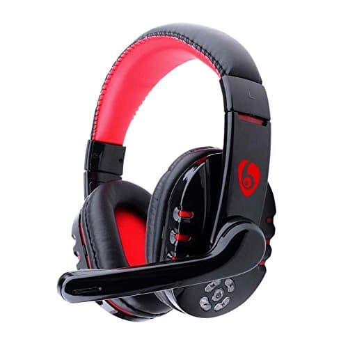 Eterne Over-ear Stereo Bluetooth 4.0 + EDR Headband Wireless Foldable Headset Built-in Microphone Headphone for PC, Laptop,Mobile Phone