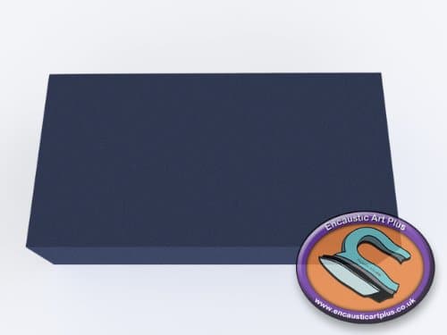 2 x blue Violet (11) Wax Block (Approx. size 11 X 24 X 42 mm each block)