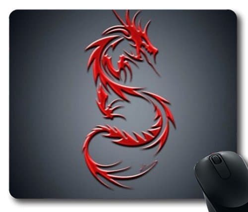 Dragon tribal_002 Personalized Custom Gaming Mouse Pad Rubber Durable Computer Desk Stationery Accessories Mouse Pads For Gift