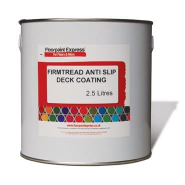 Firmtread Anti Slip Deck Coating / Decking Paint (Light Oak)