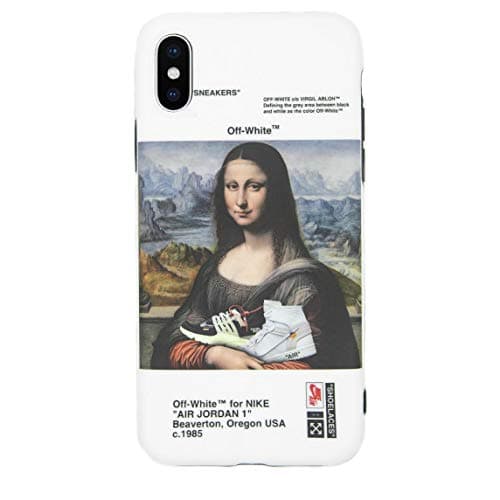 Mona Lisa x Sneakerhead Logo Protective Premium Hard Case for Apple iPhone (iPhone 7+/8+)
