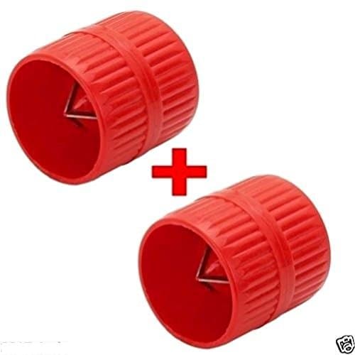 2 X Reamer &amp; Deburring Tool for copper brass aluminum tubing wall conduit etc.