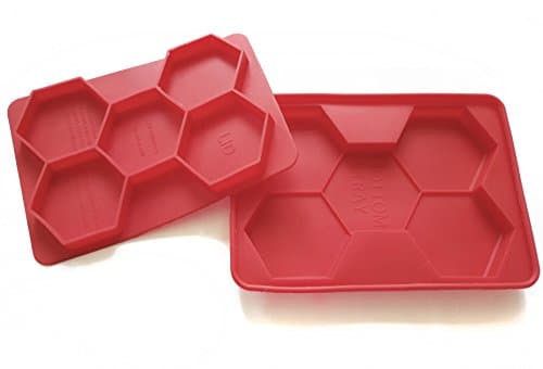 Silicone Burger Press - Meat Patty Maker and Freezer Container Press with 5 Divisions for Tasty and Healthy Patties for Sausage Patties, Hash Browns,Cutlets