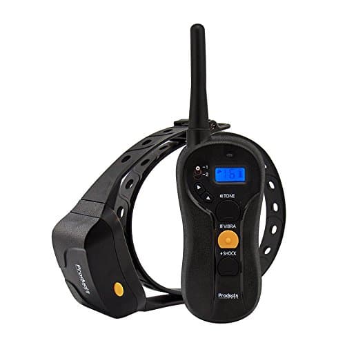 ProductsPros Dog Training Collar with 660yd Remote Controlled Blind Operation - Rechargeable & Waterproof - Easy Training for Small to Large Dogs with Tone / Vibration and Shock Mode