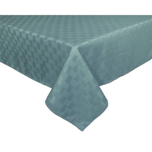 Bardwil Linens Reflections 52"x52" Square Tablecloth, Aqua