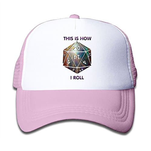 MEHCAP H Sided Dice Low Poly Boys Trucker Hat sunshade Baseball Cap