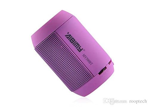 Wireless Stereo Bluetooth Speaker with Colorful LED light, TF Card Reader &amp; USB Flash Disk for iPhone ipod ipad ipad mini Samsung Galaxy Smartphones Latop Macbook Tablet Computer - Purple