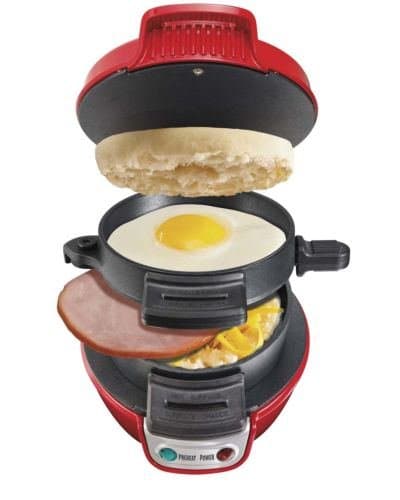 NEW Hamilton Beach 25476 Breakfast Sandwich Maker Kitchen Counter Top Press