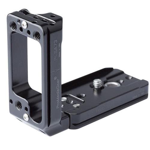 ProMediaGear L-Bracket for Sony Alpha a9 Camera and Arca-Swiss Type Tripod Heads