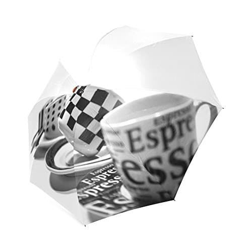 Cup Classic Umbrella Windproof Automatic Compact Rain Travel Umbrella,Lightweight