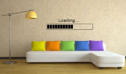 Vinyl Wall Art Decal - Loading Bar - 7" x 30" - Trendy Cool Modern Home Bedroom Living Room Work Office School Gamer Indoor Dorm Room Apartment Decoration Adhesive Sticker