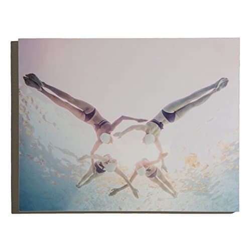 "Backflip" Underwater Photography on Wood Panel