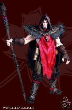 Warcraft 3 ToyCom Series 2 Battle Collection 2 Inch Mini Figure Magus Medivh Last Guardian of Trisfal