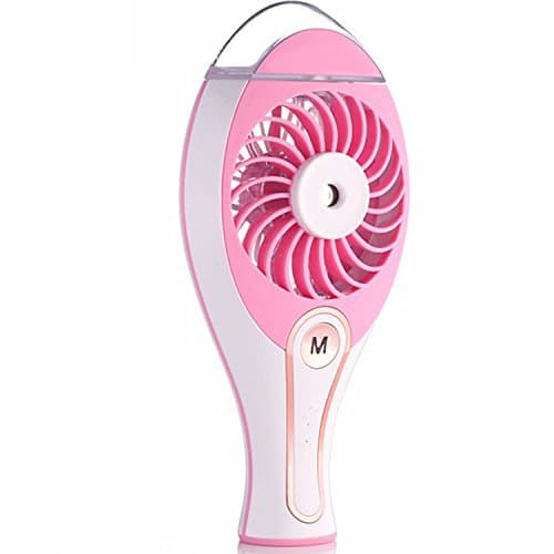 AROMEE Handheld USB Mini Misting Fan with Personal Cooling Humidifier for Beauty, Home, Office and Travel