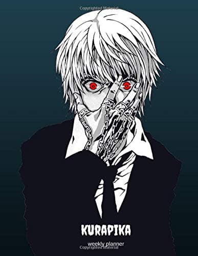 Hunter Nen Kurapika Weekly Planner 2019 For Men: Week Per Page 3 Years Personal Schedule Organizer Diary for Japanese Anime Manga Fans and Lovers Paperback – January 14, 2019