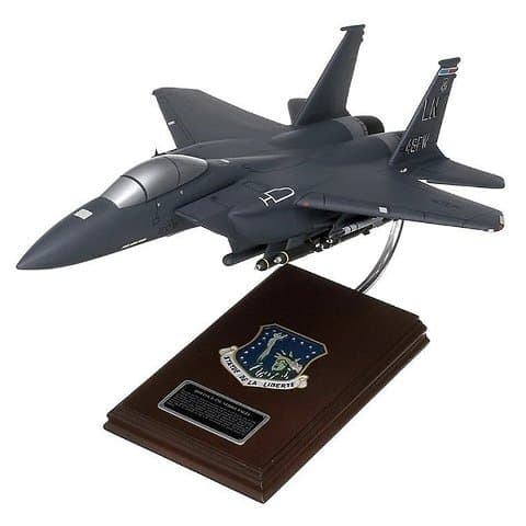 Mastercraft Collection MCF15ESBW F-15E Strike Eagle Wood Desktop Model