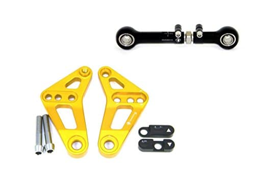 Ducati 899 1199 (Only S/R Model) Panigale Ducabike Adjustable Height Suspension Rear Link Gold