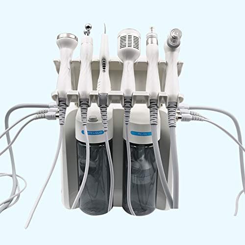 6 in 1 Rejuvenation Skin Machine Hydrogen Oxygen Small Bubble Skin Care Beauty Device Vacuum Suction Blackhead Acne Removal Water Hydro-Dermabrasion Facial Sprayer Moisturing