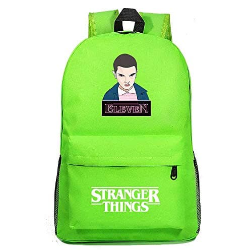 Stranger Things Boys School Backpack for Kids, Boys Stranger Things Shoulder Pack School Bag Book Pack Travel Pack Casual (08)