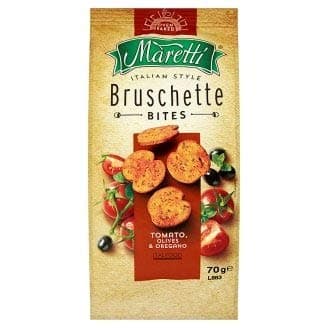 BRUSCHETTE TOMATE OLIVE AND OREGANO 5 OZ