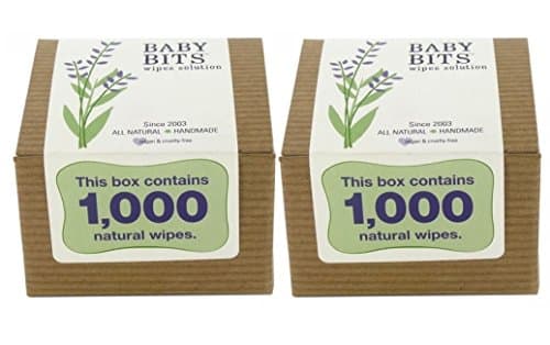 Baby Bits Wipes Solution - Makes 1,000 Natural Wipes, 2 Count