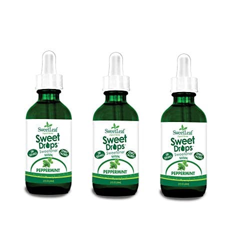 SWEATLEAF STEVIA LIQUID DROP - SET OF 3 (Peppermint)